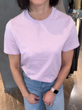 PCRIA SS SOLID TEE WINSOME ORCHID