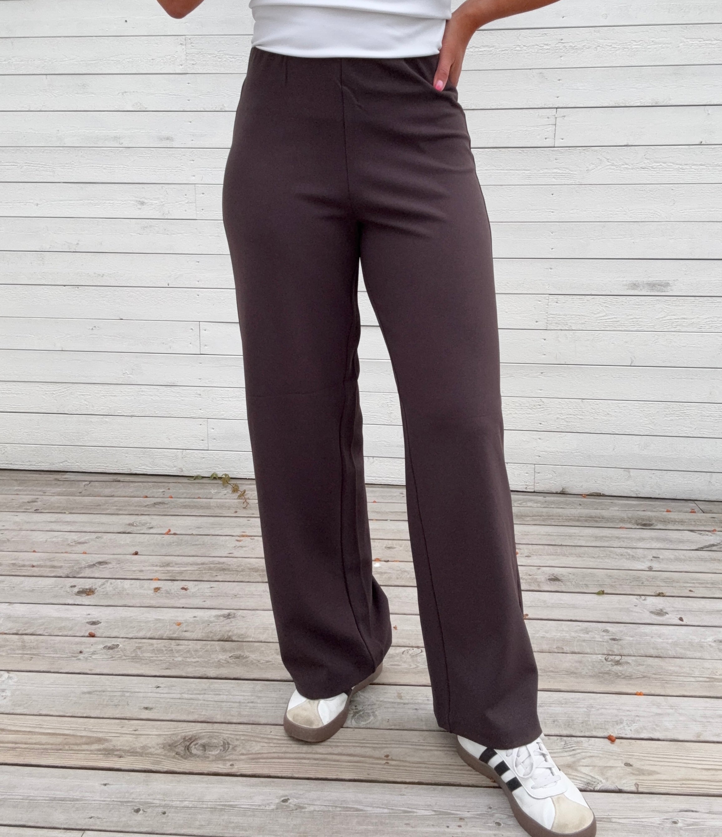 VMBERLIN ZAMIRA MW WIDE PANT CHOCOLATE TORTE
