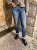 VMFLASH MR STRAIGHT JEANS LI3300 DARK BLUE DENIM