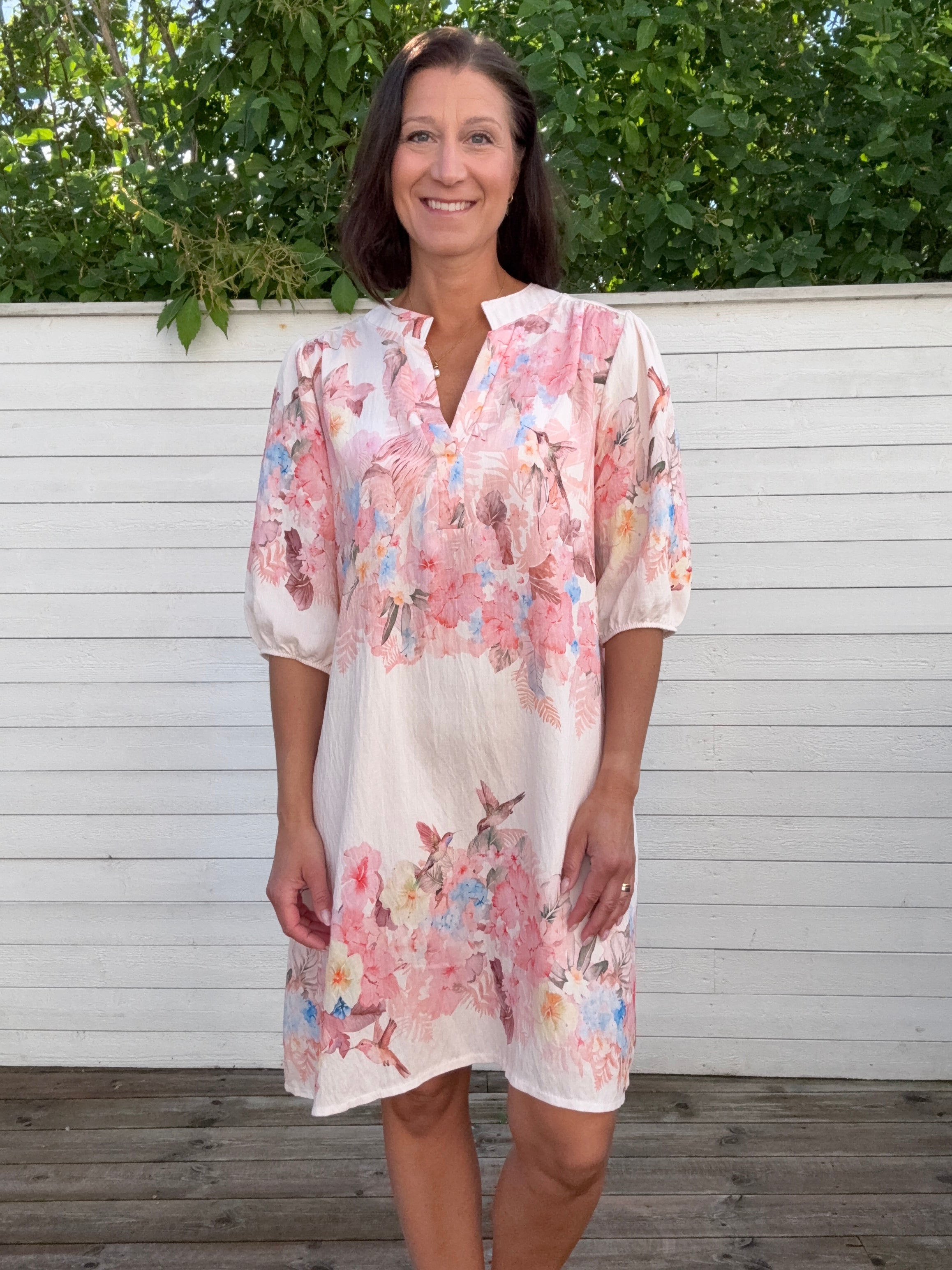 GOLDIE DRESS ROSA