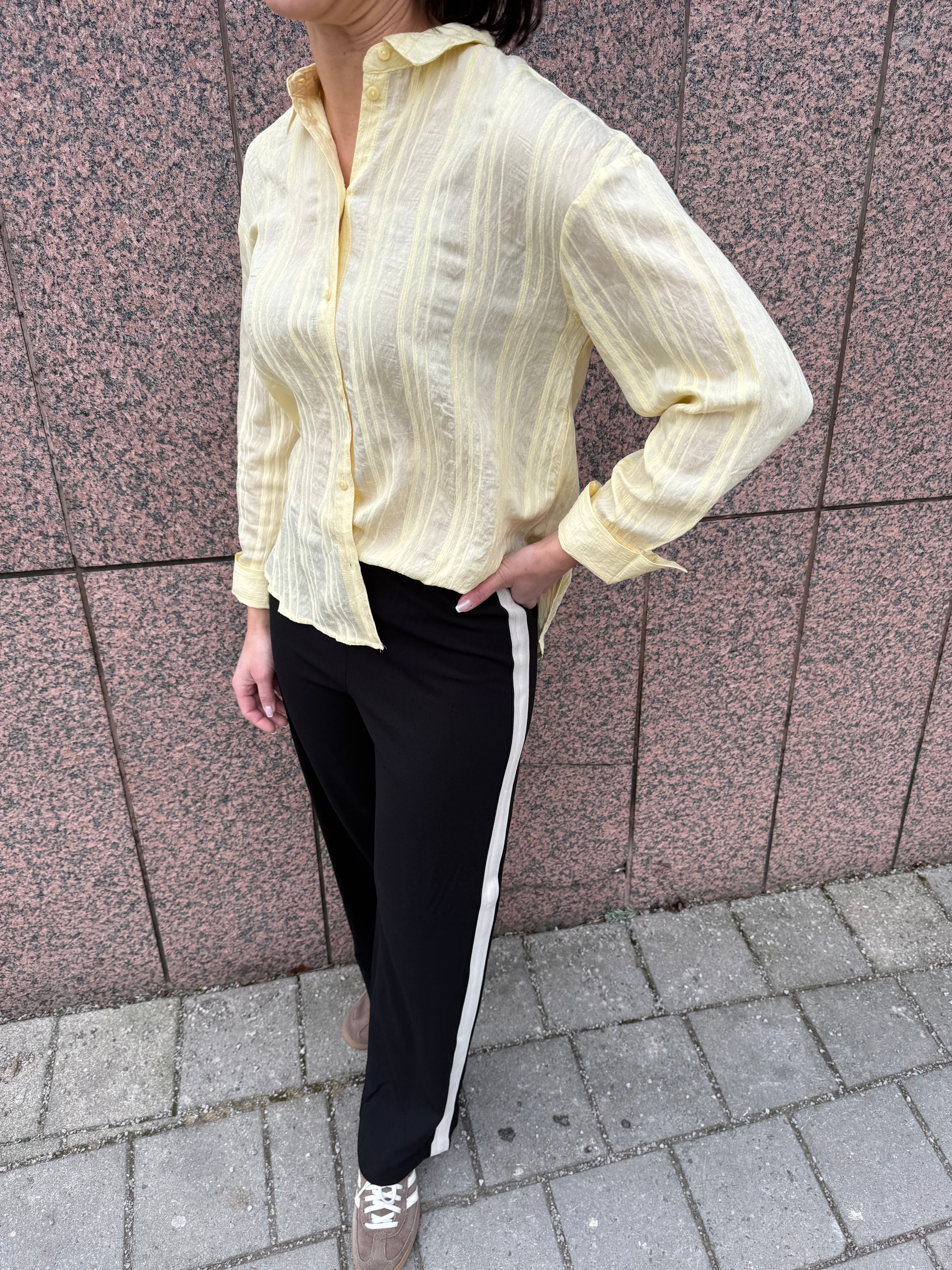 JDYDANNY L/S LOOSE SHIRT YELLOW