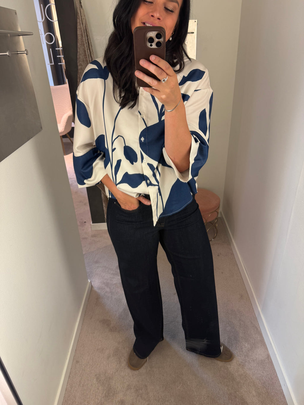VIMURINA LOOSE 3/4 SHIRT