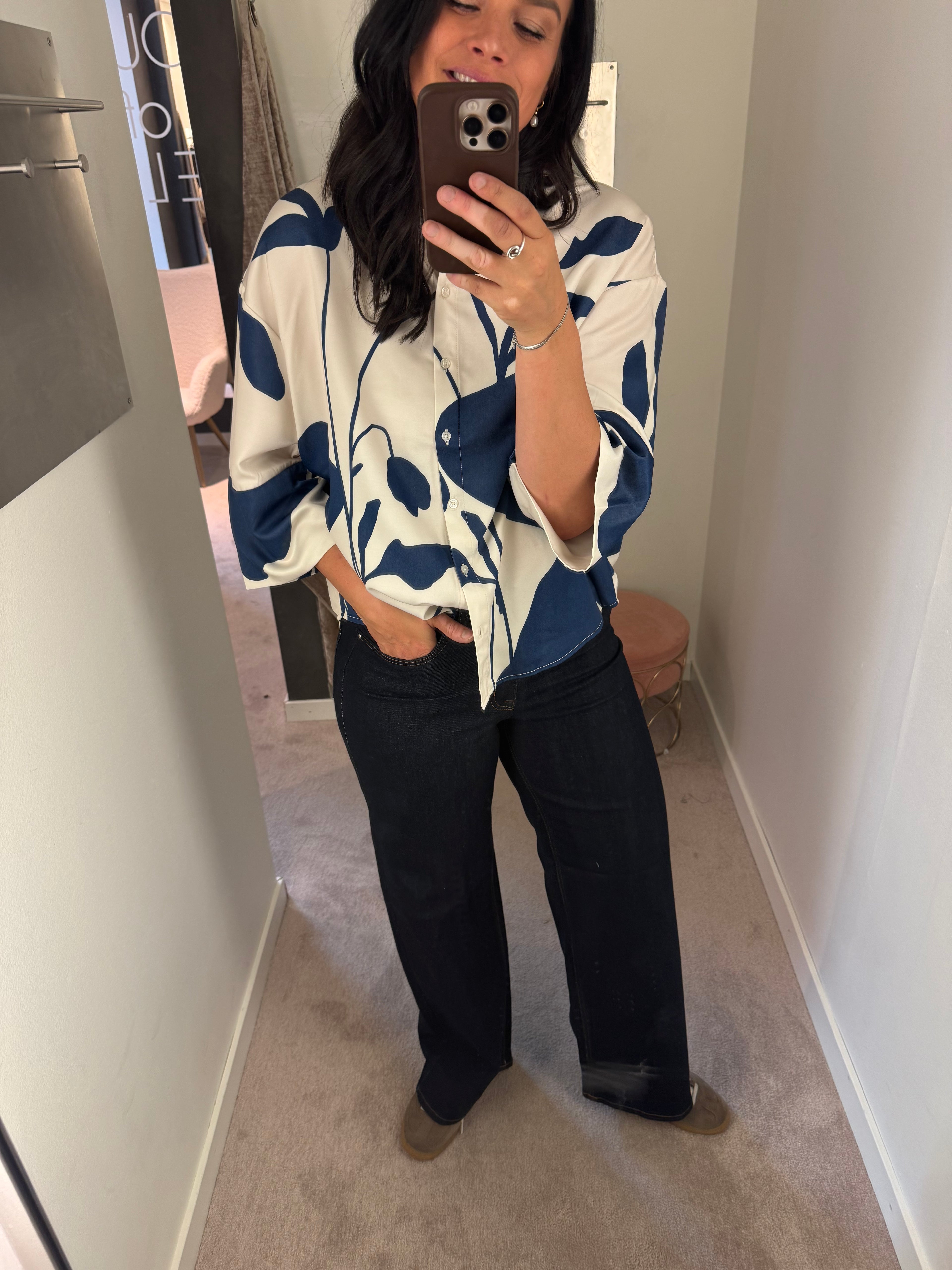 VIMURINA LOOSE 3/4 SHIRT