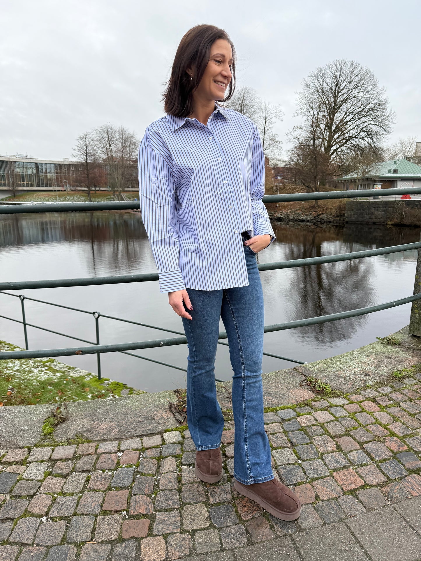 JDYMIO L/S OVERSIZE SHIRT