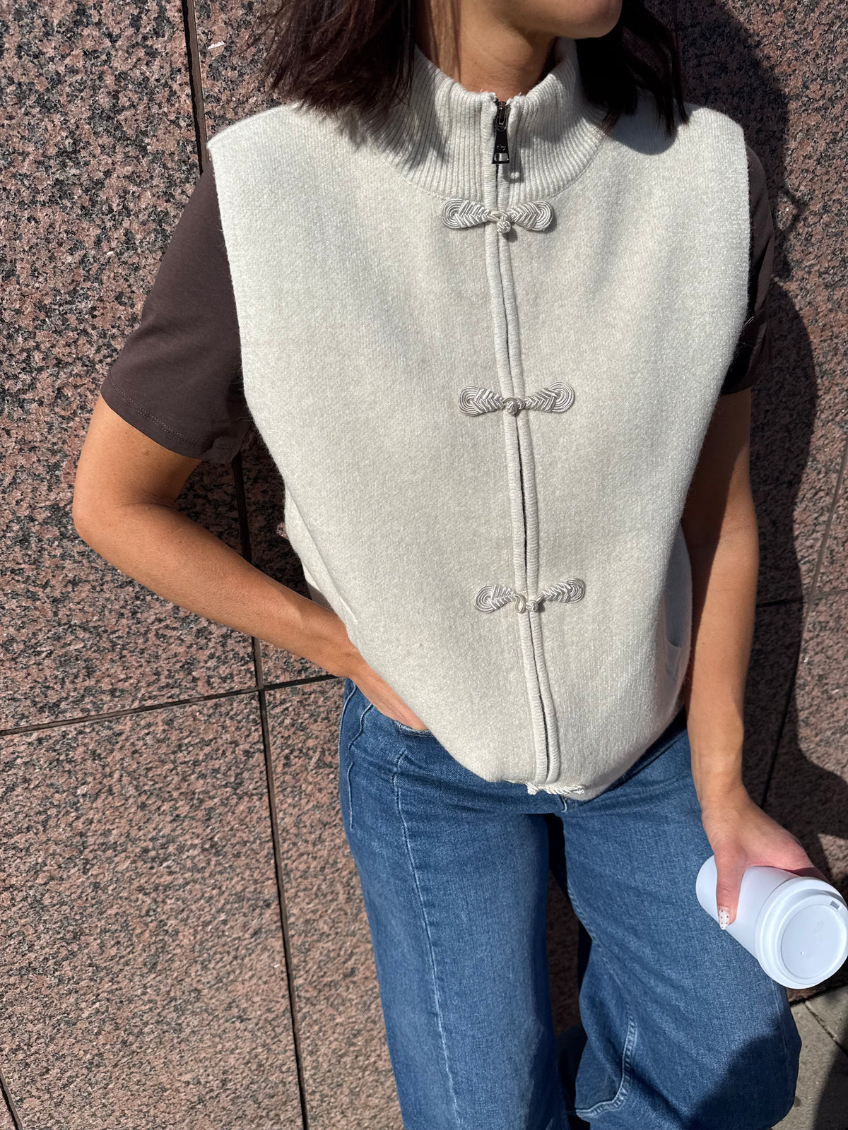 EVA- knit vest 5418
