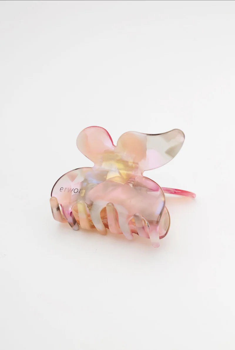 Butterfly Hair Clip Light Pink
