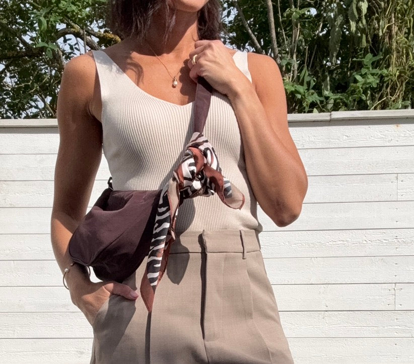PCAMANDA BUMBAG CHICORY COFFEE