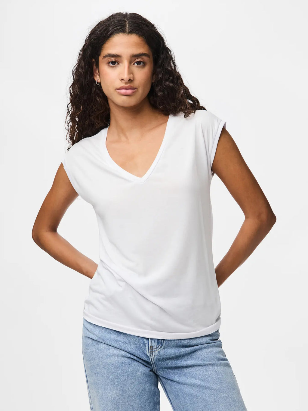 PCKAMALA TEE BRIGHT WHITE