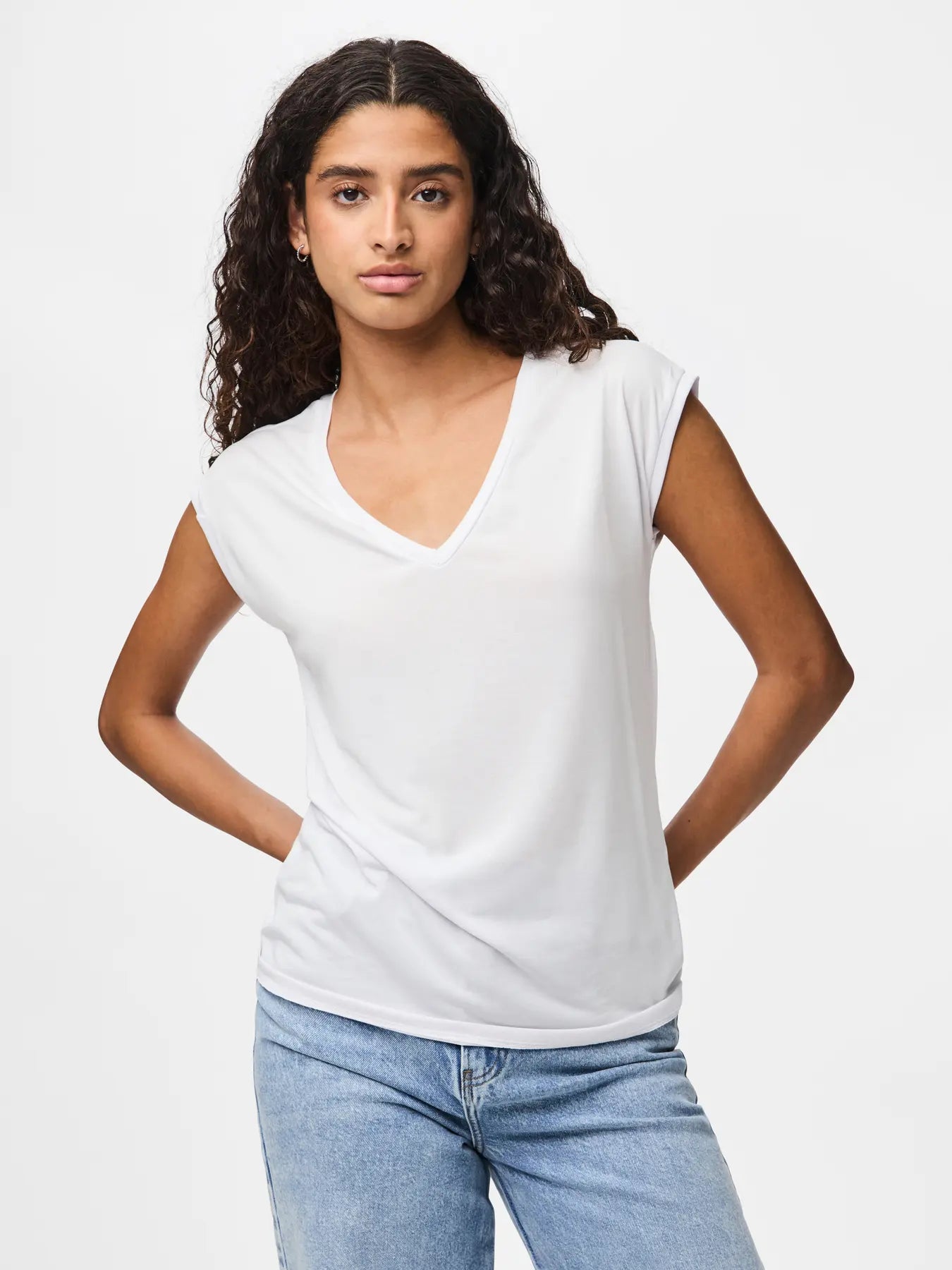 PCKAMALA TEE BRIGHT WHITE