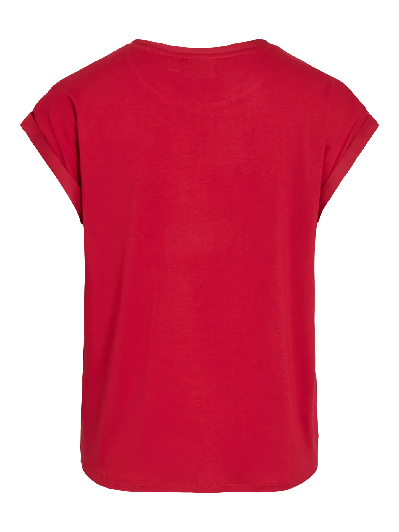 VIELLETTE S/S SATIN TOP JESTER RED