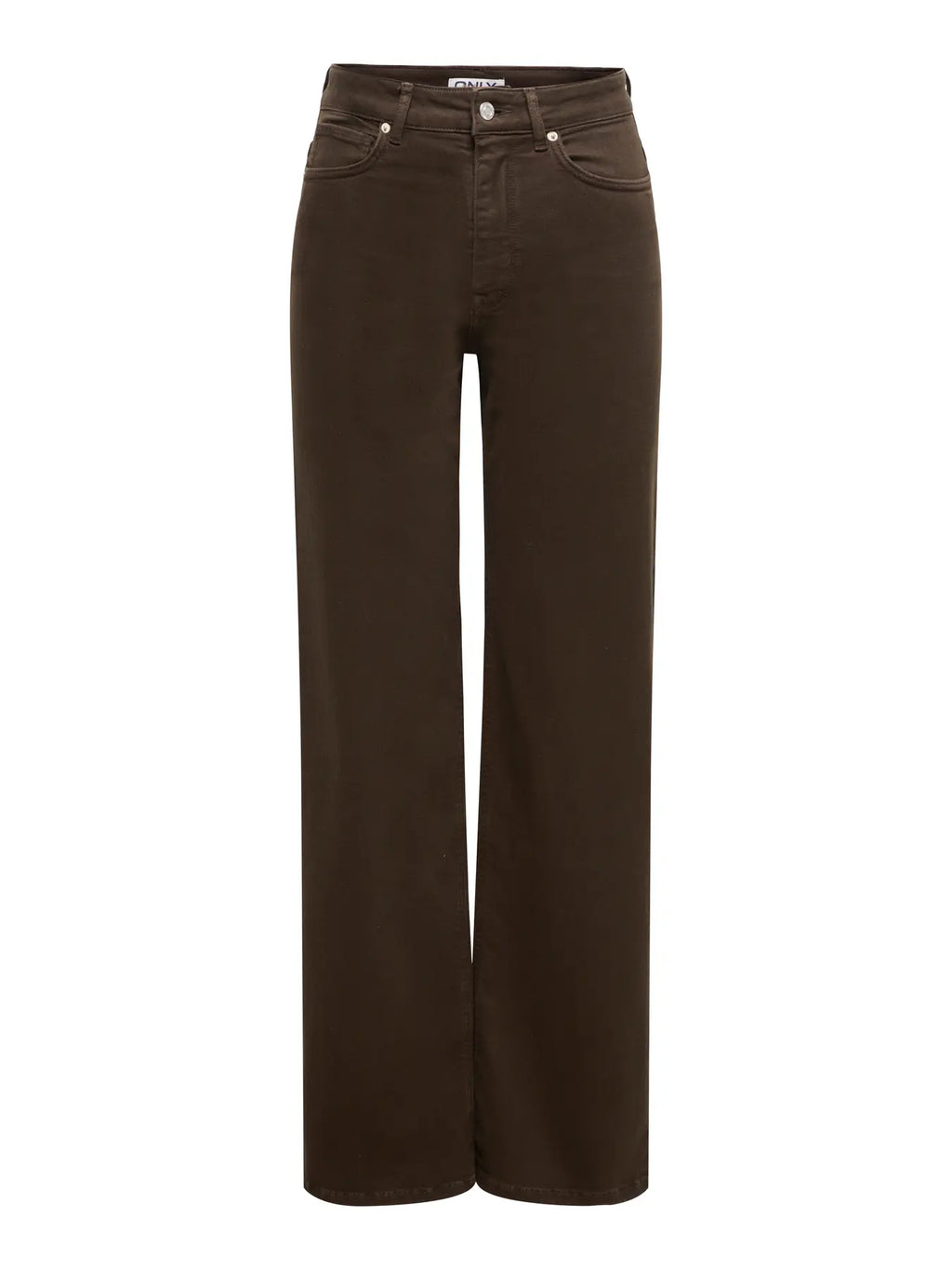 ONLMADISON BLUSH HW WIDE DARK BROWN DENIM
