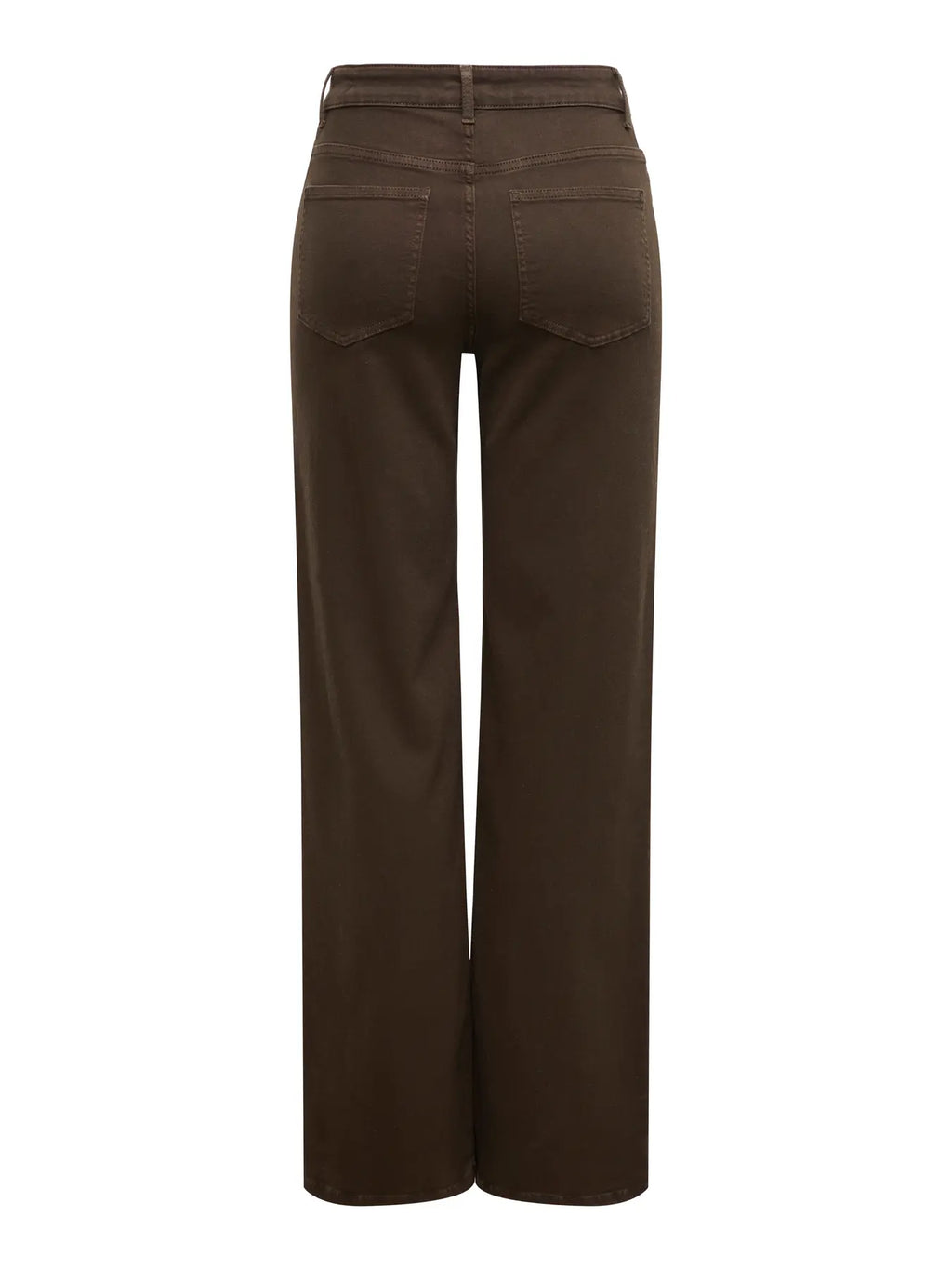 ONLMADISON BLUSH HW WIDE DARK BROWN DENIM