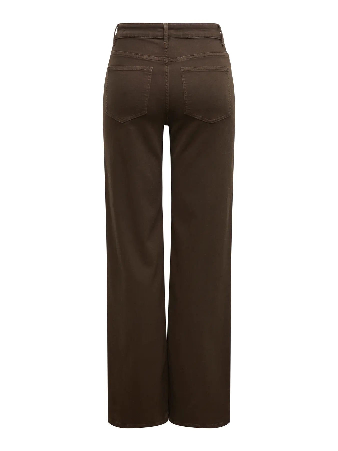 ONLMADISON BLUSH HW WIDE DARK BROWN DENIM