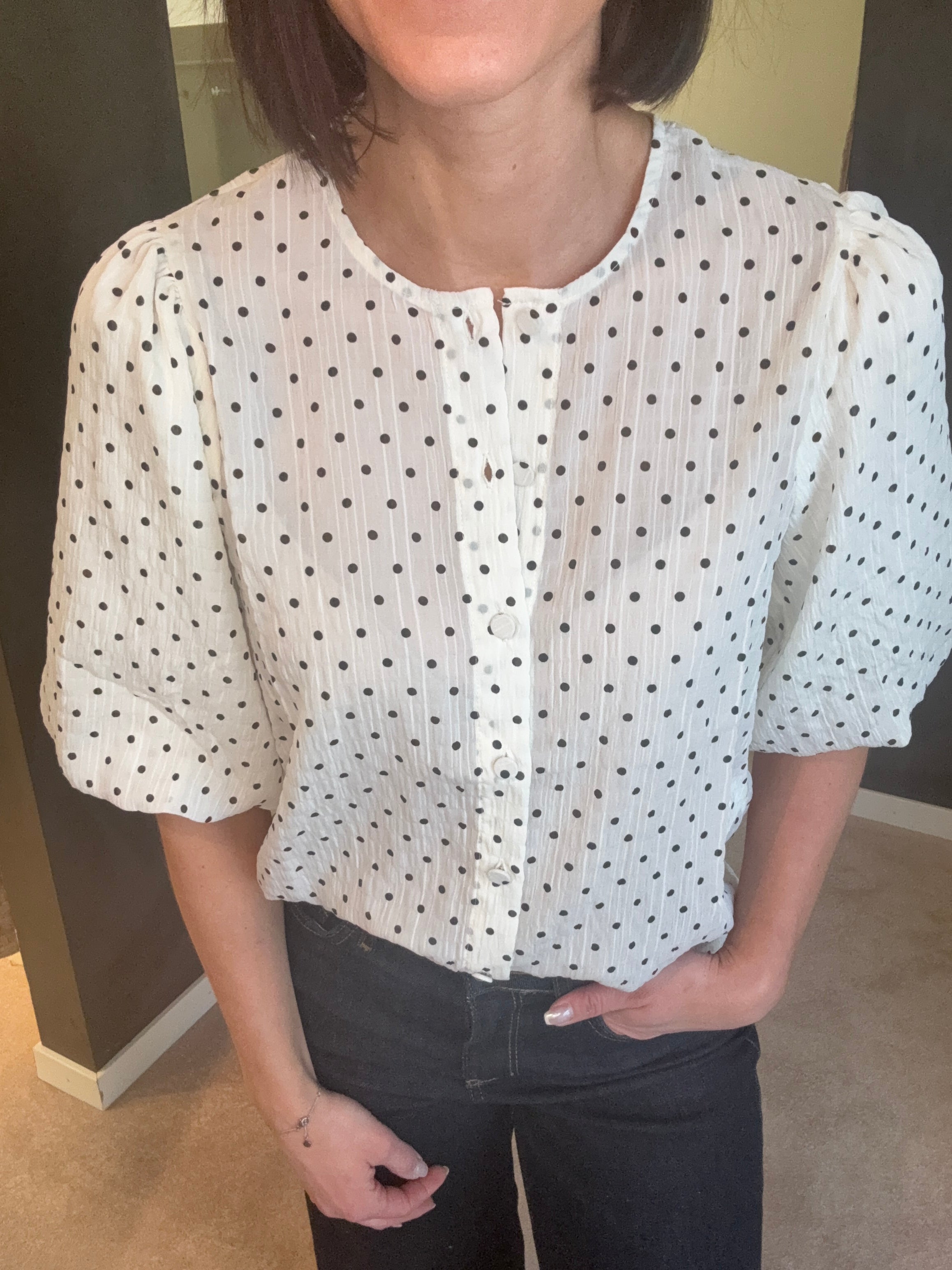 VIEA 2/4 BUTTON TOP