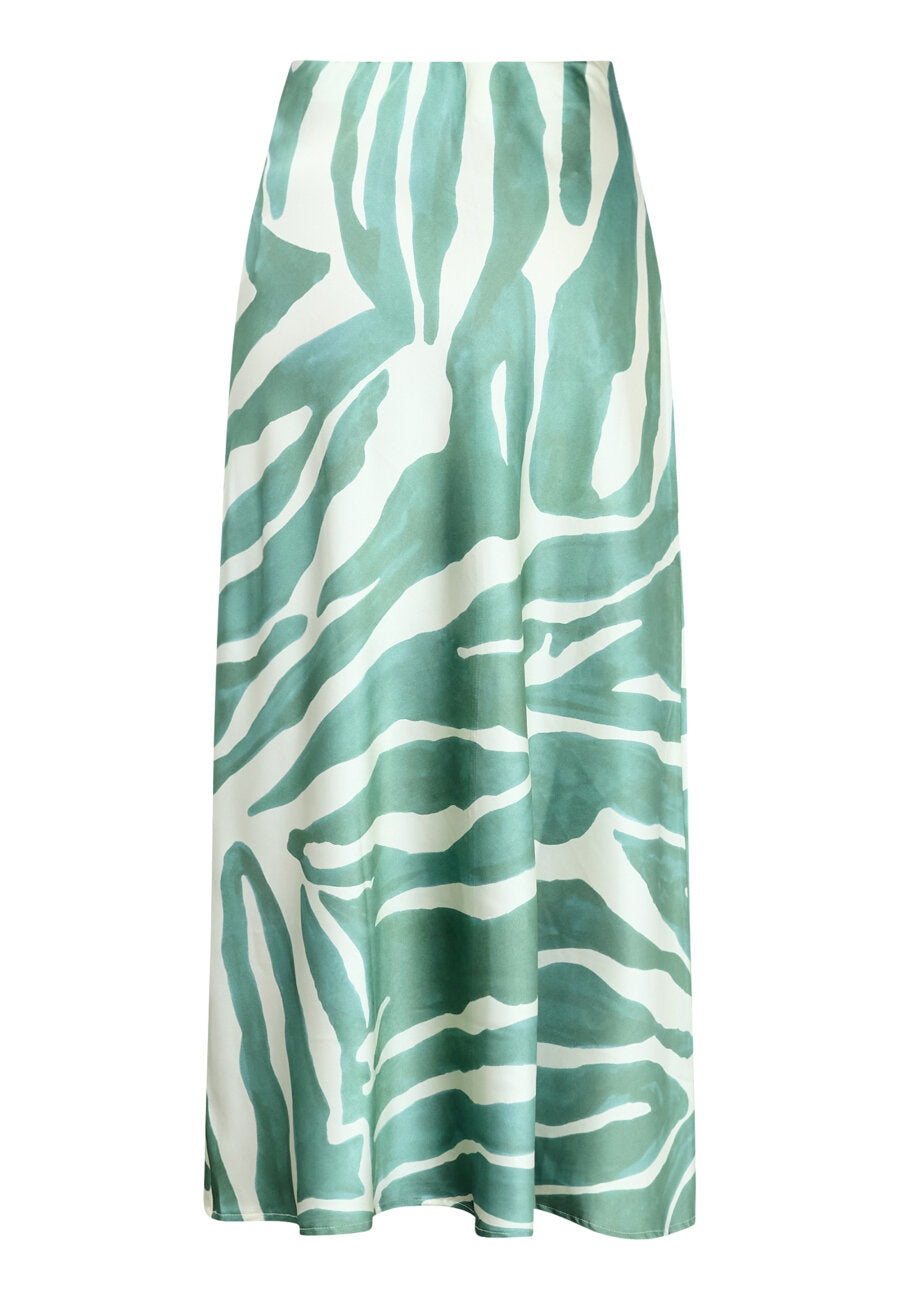 GEWO SKIRT- Green print