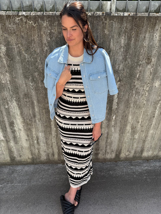 ONLMERIDA SL O-NECK DRESS