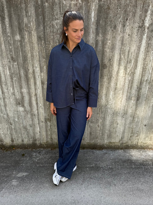 ONLJINA MW WIDE STITCH PANT