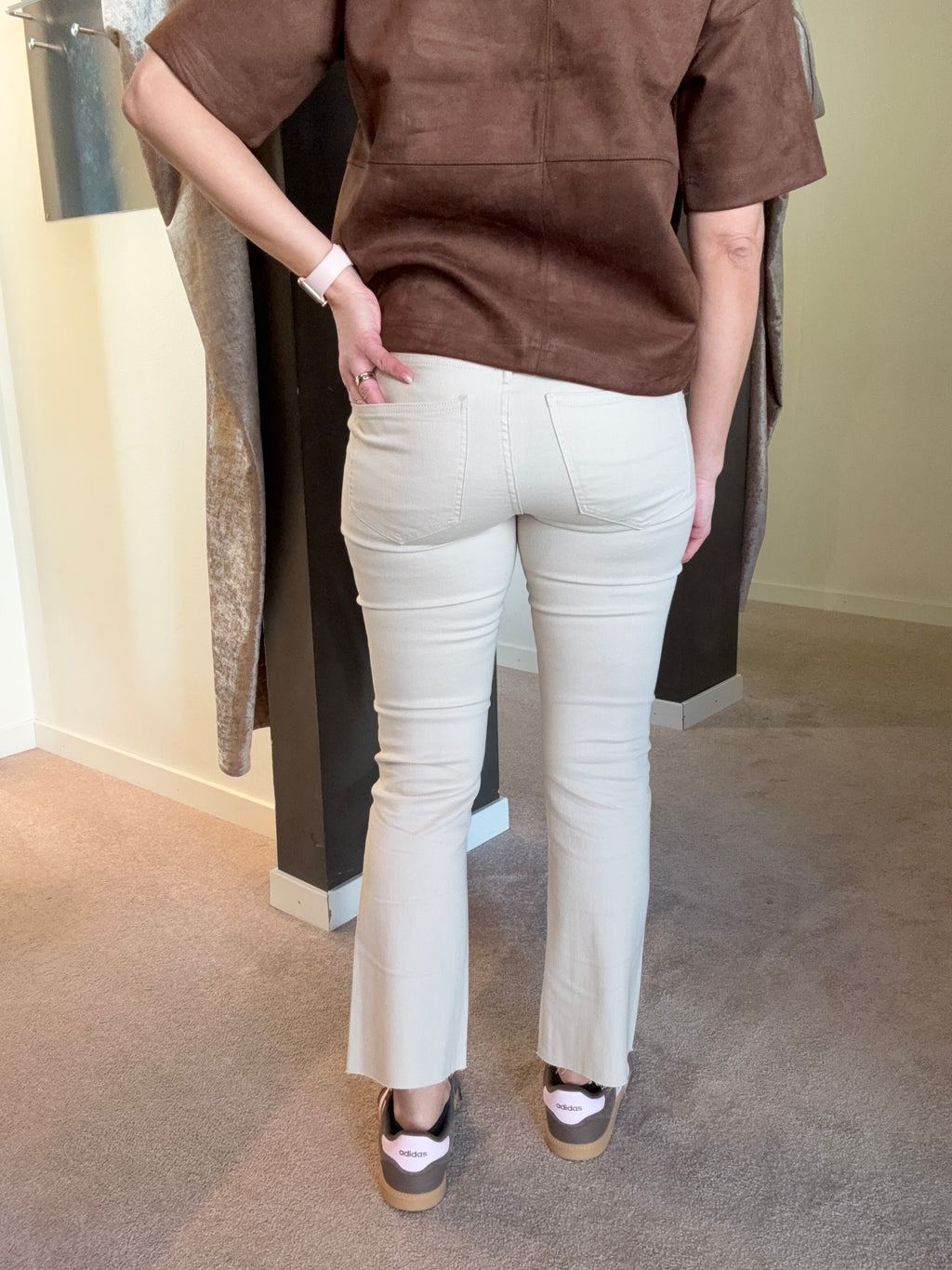 VMWILD SHEILA KICK FLARE PANTS PUMIC STONE