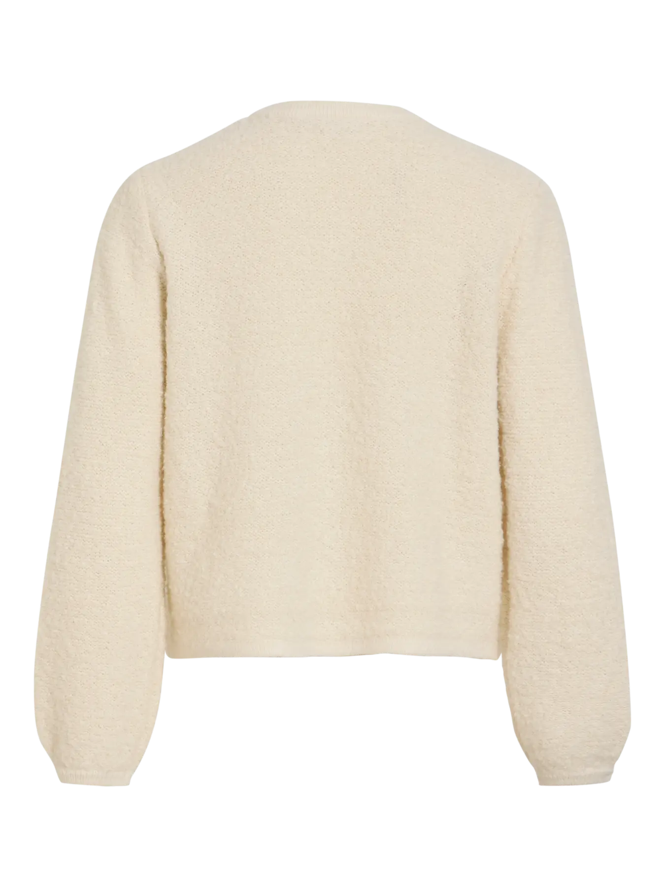 VIPIGGA O-NECK L/S KNIT JACKET BIRCH