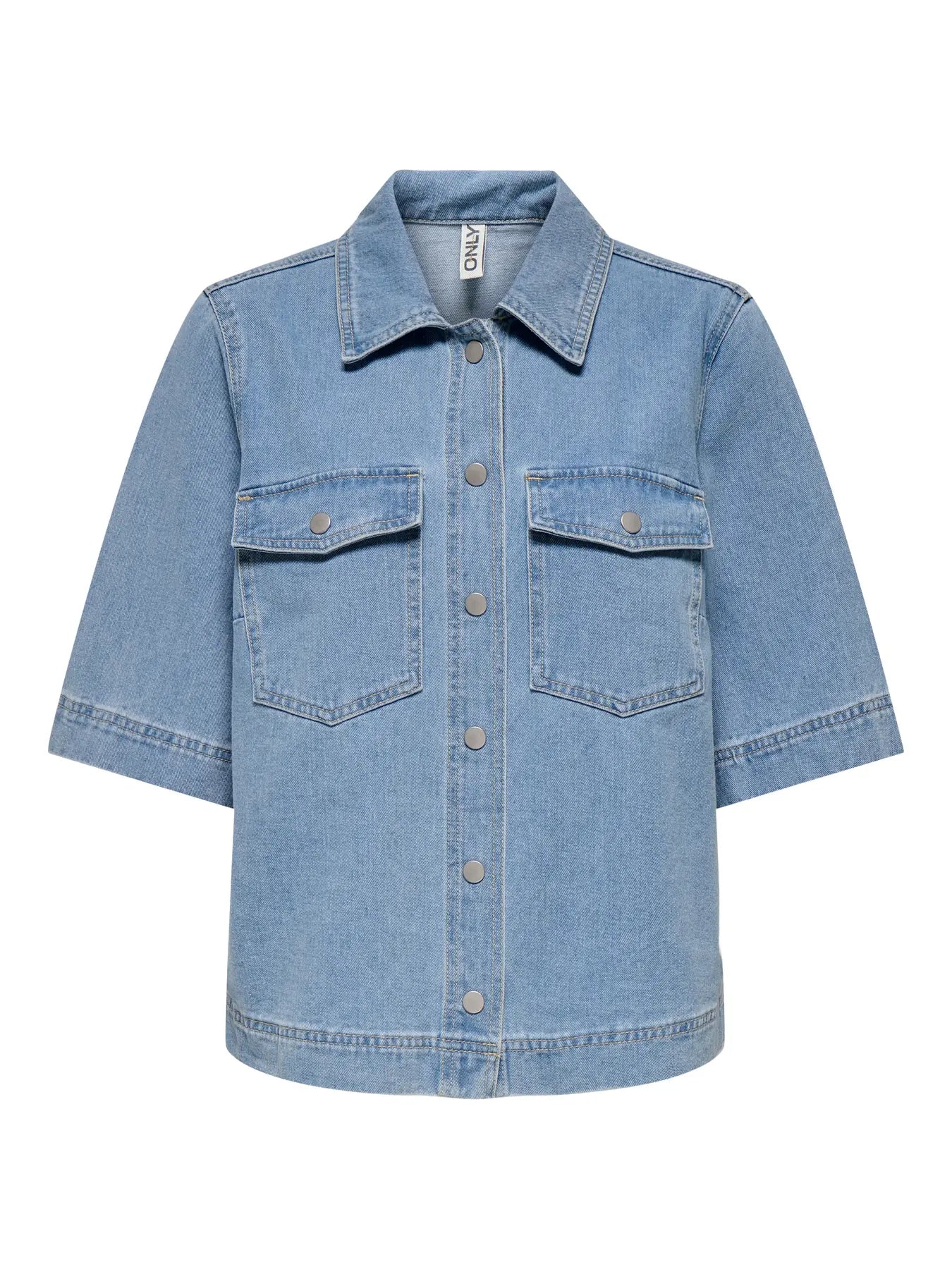 ONLBELLE S/S SHIRT LIGHT BLUE