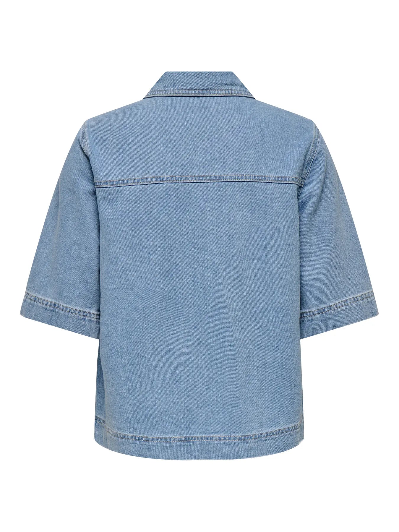 ONLBELLE S/S SHIRT LIGHT BLUE