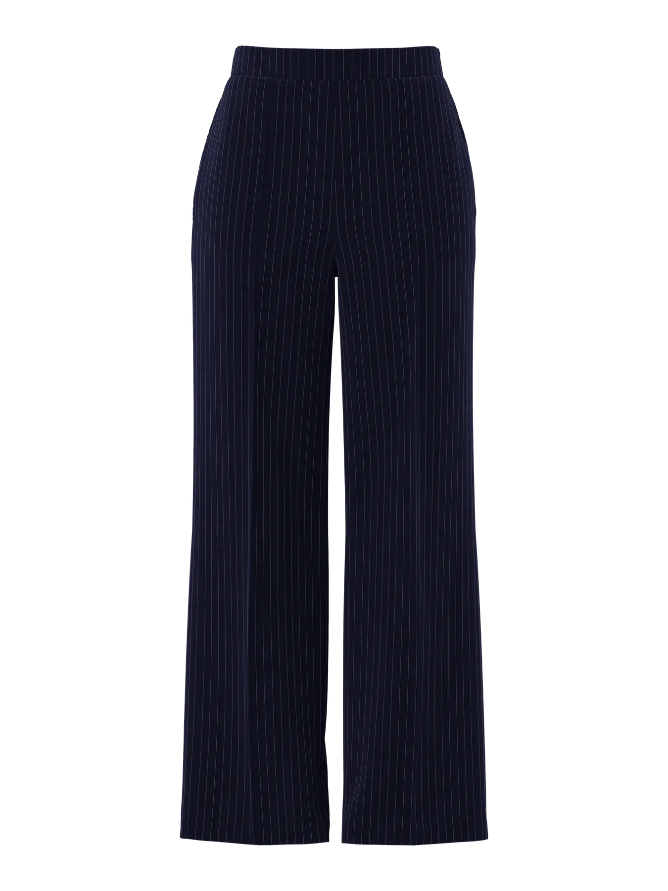 PCBOZZY HW WIDE STRIPED PANTS SKY CAPTAIN PINSTRIPE