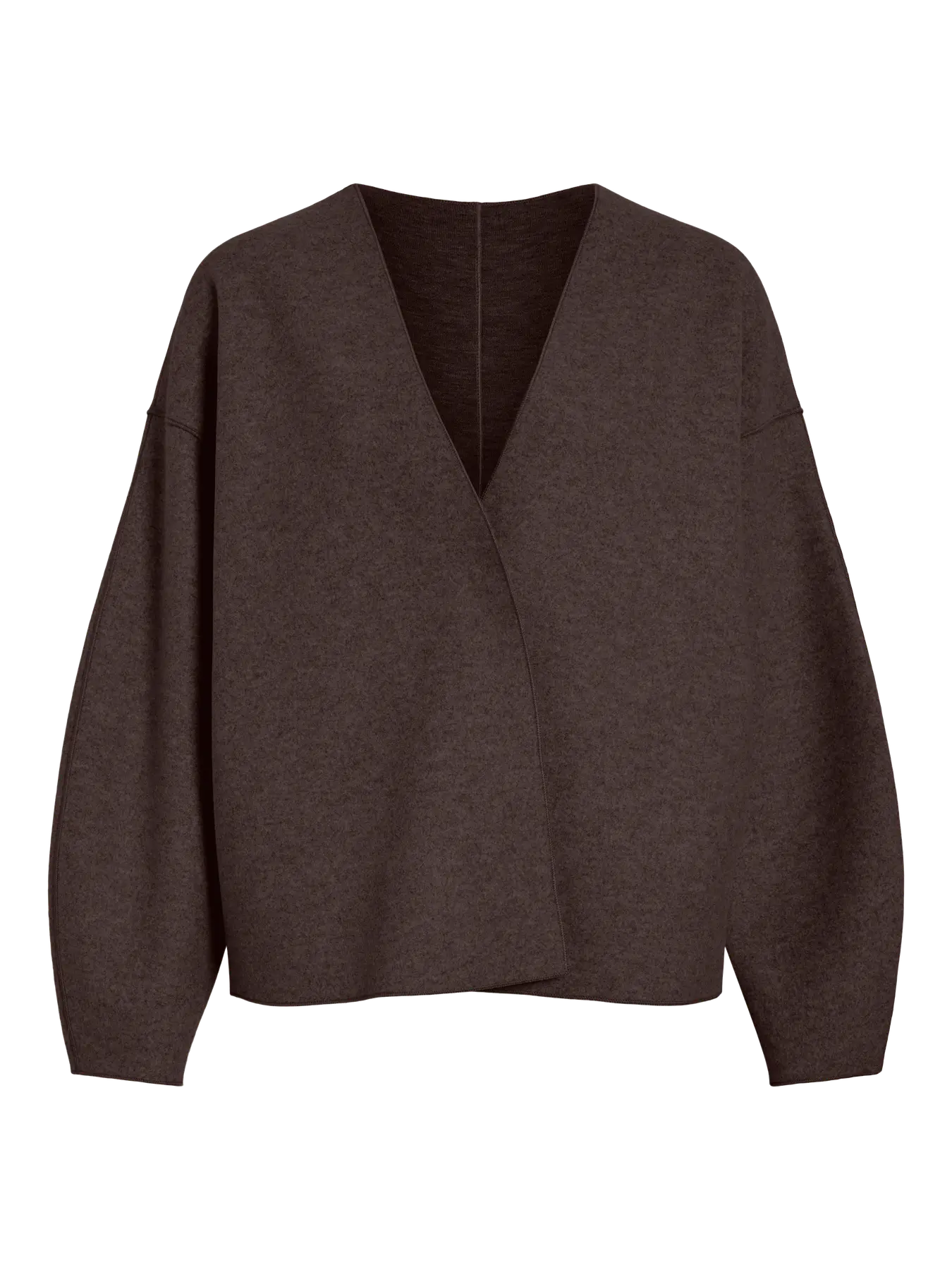 VIJUICE LOOSE L/S JACKET COFFEE BEAN