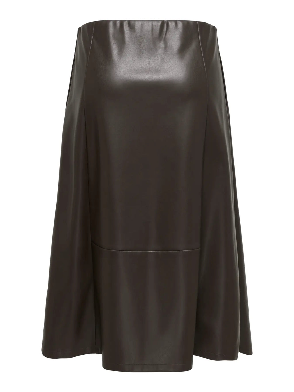 ONLFIBY MW FAUX LEATHER LONG SKIRT
