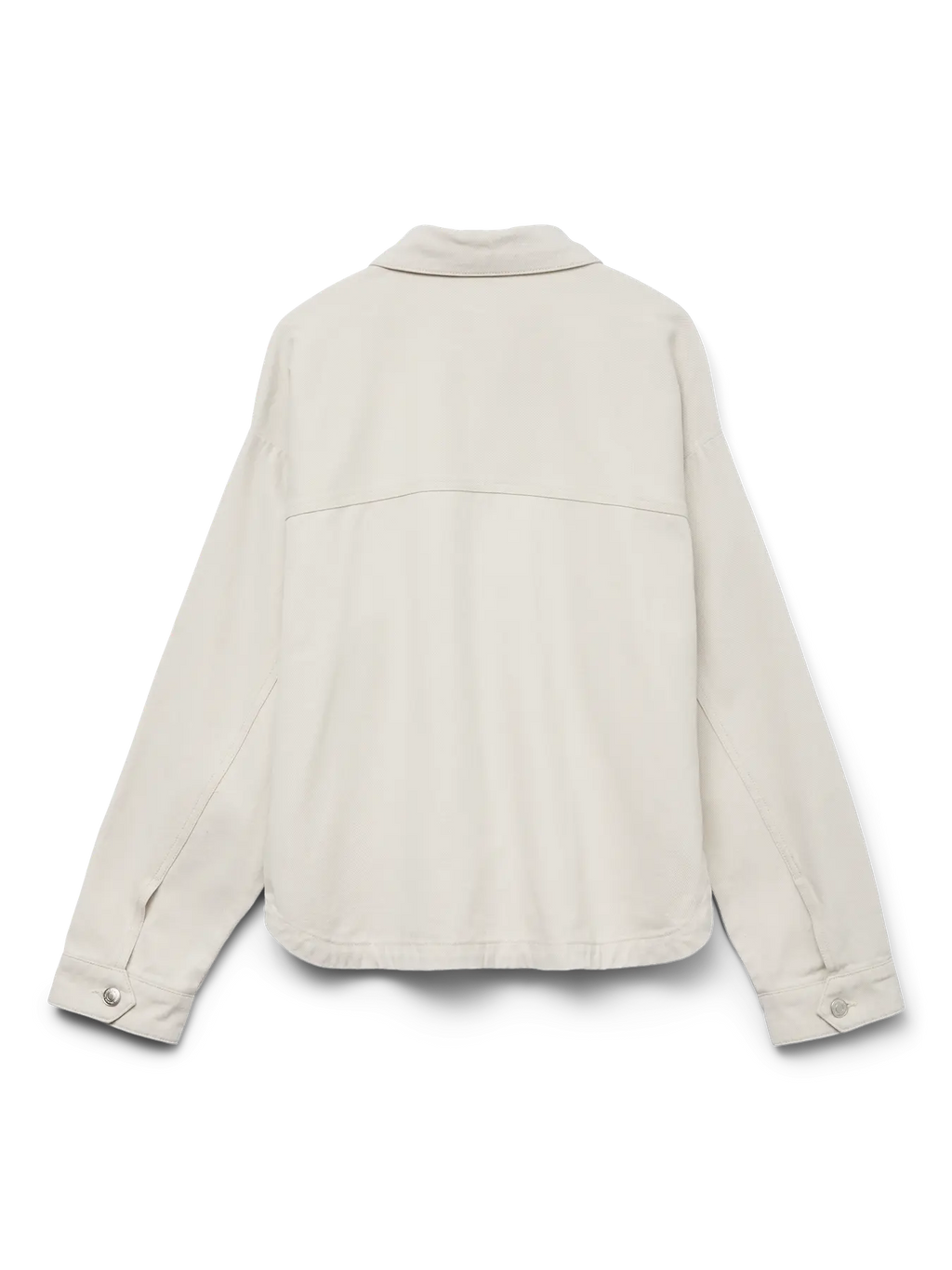 VMJAMIE LS DENIM SHACKET BIRCH