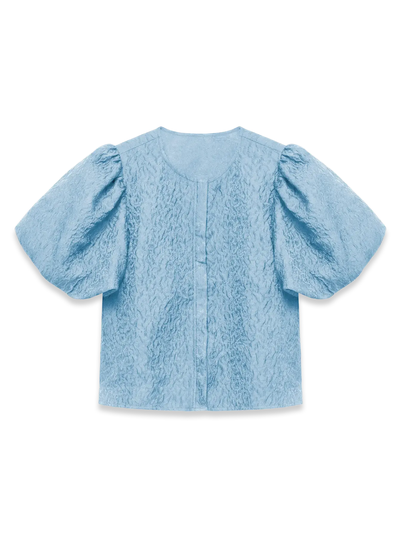 VMLAIA 2/4 O-NECK TOP BLUE