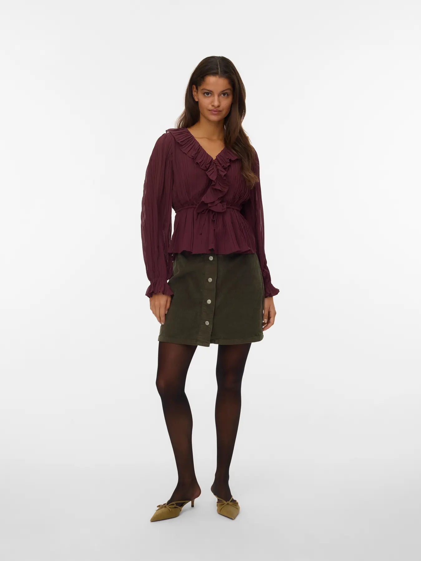 VMETTA HR SHORT CORD SKATER SKIRT
