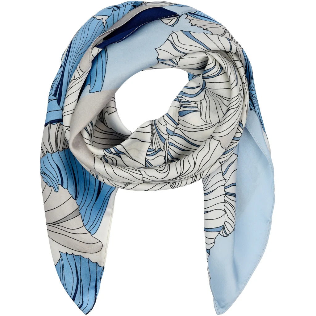 JULINE SCARF - BLUE FLOWER