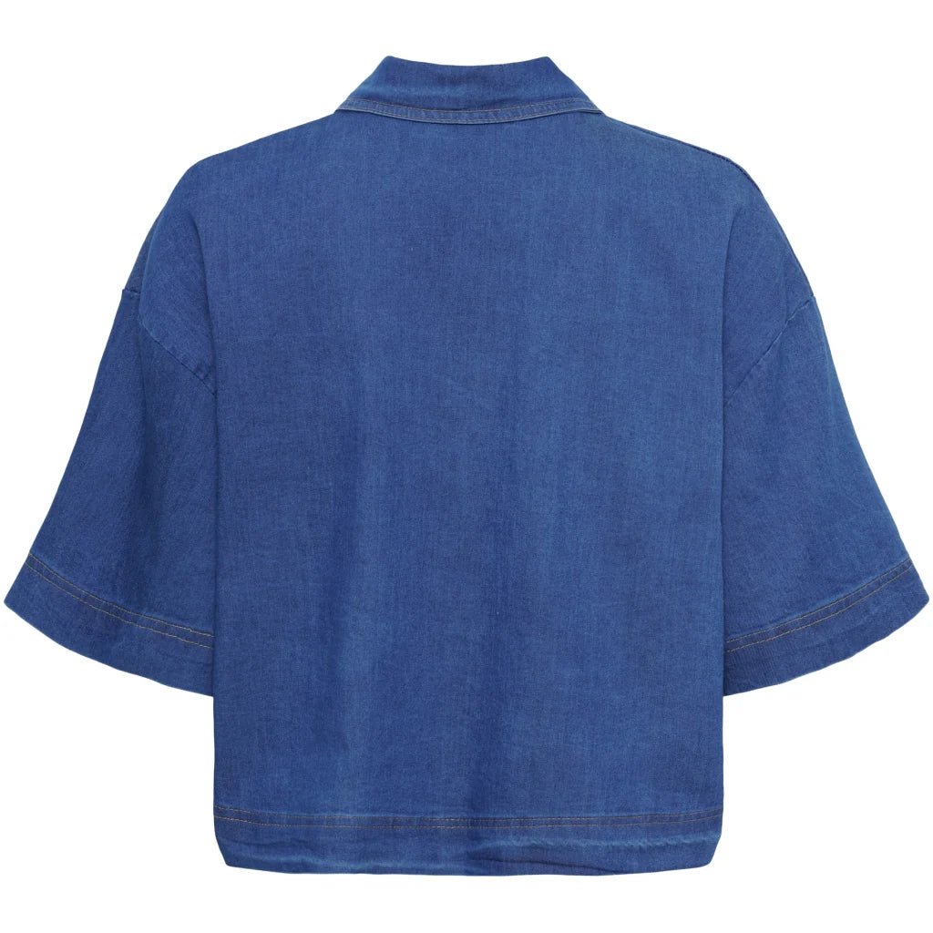 BELISA JACKET -MEDIUM BLUE
