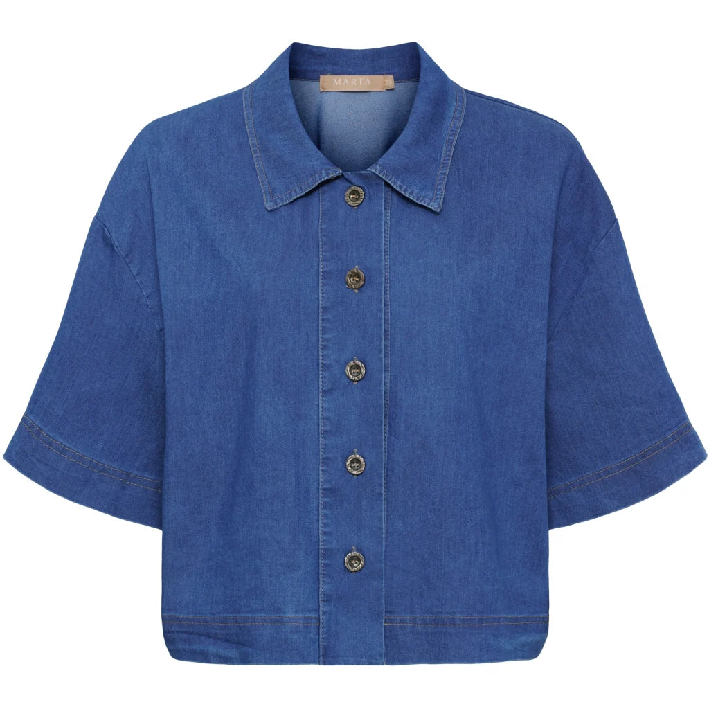 BELISA JACKET -MEDIUM BLUE