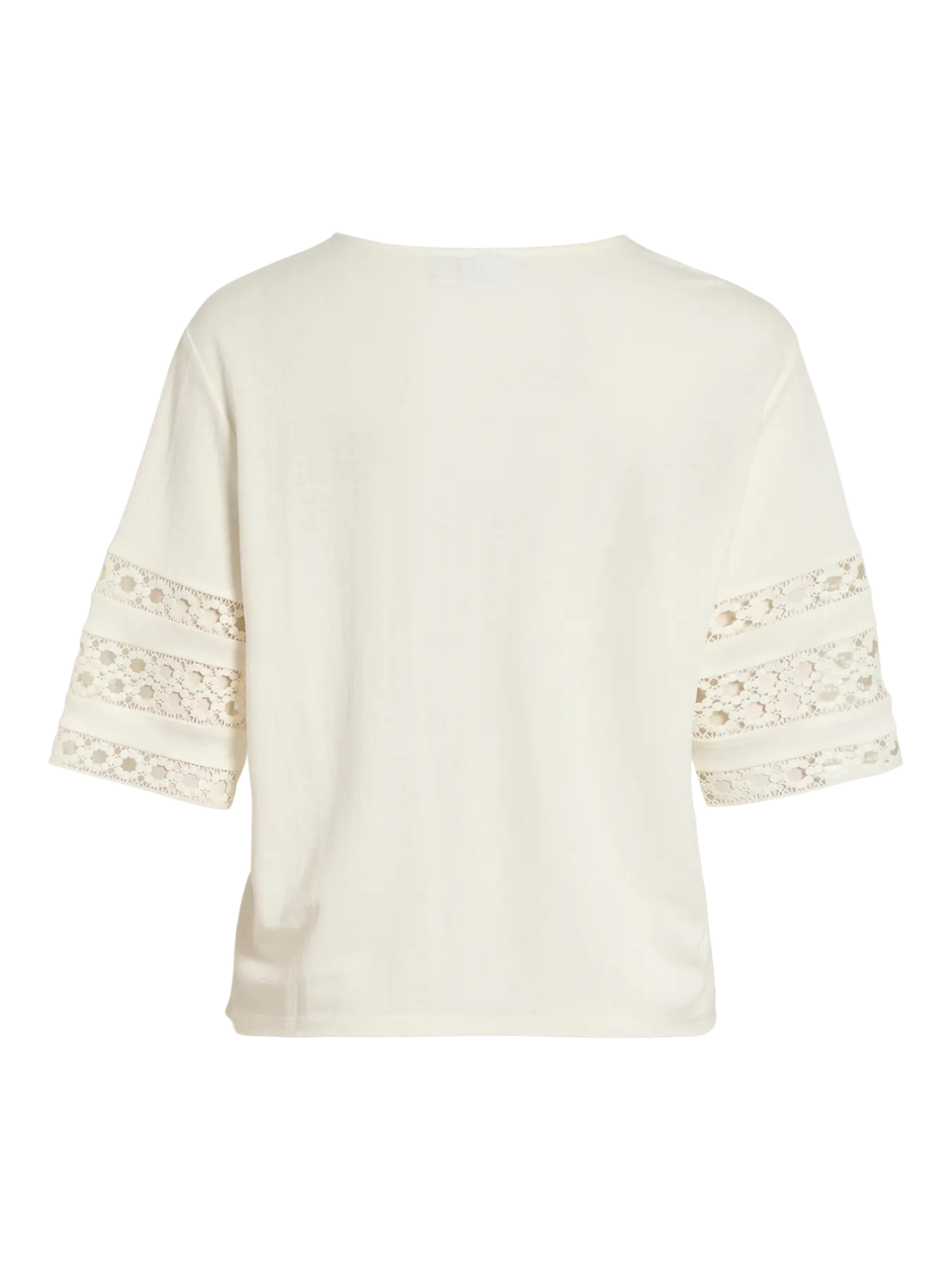 VICARMENA O-NECK 2/4 TOP