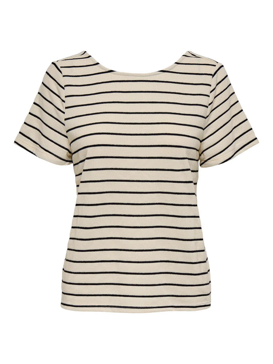 ONLJANA S/S TOP  BLACK