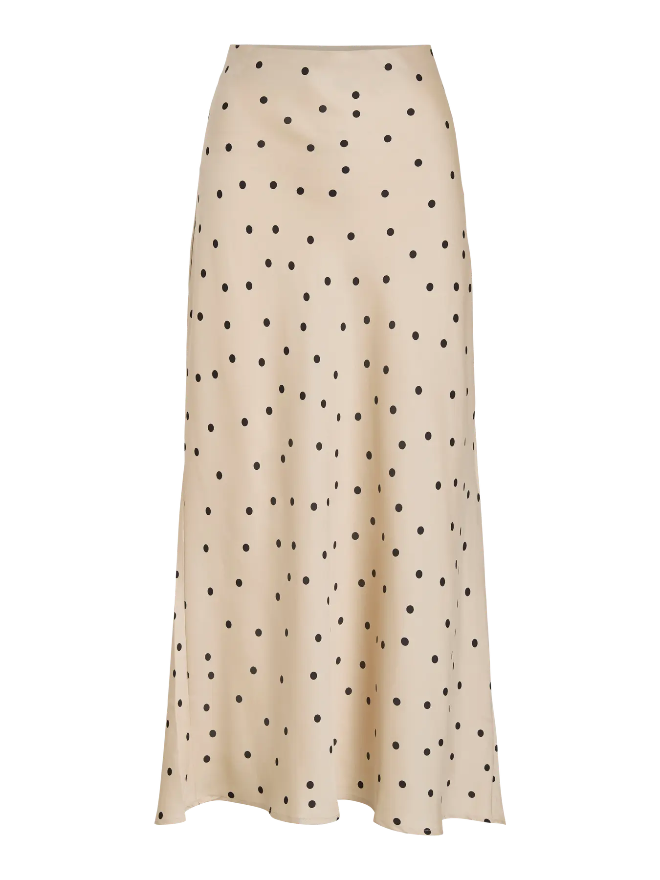 VIELLETTE HW MIDI SKIRT CEMENT DOTS