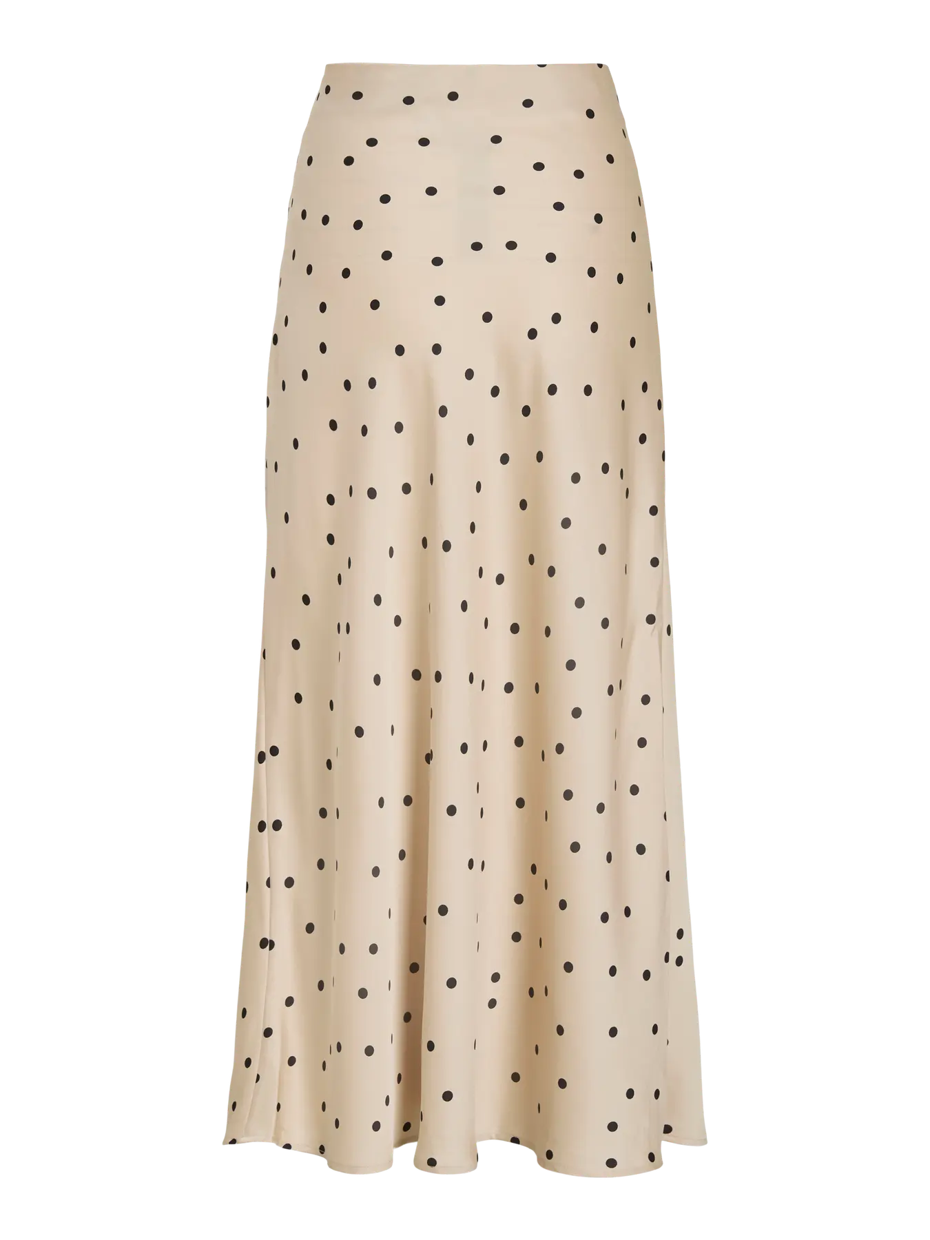 VIELLETTE HW MIDI SKIRT CEMENT DOTS
