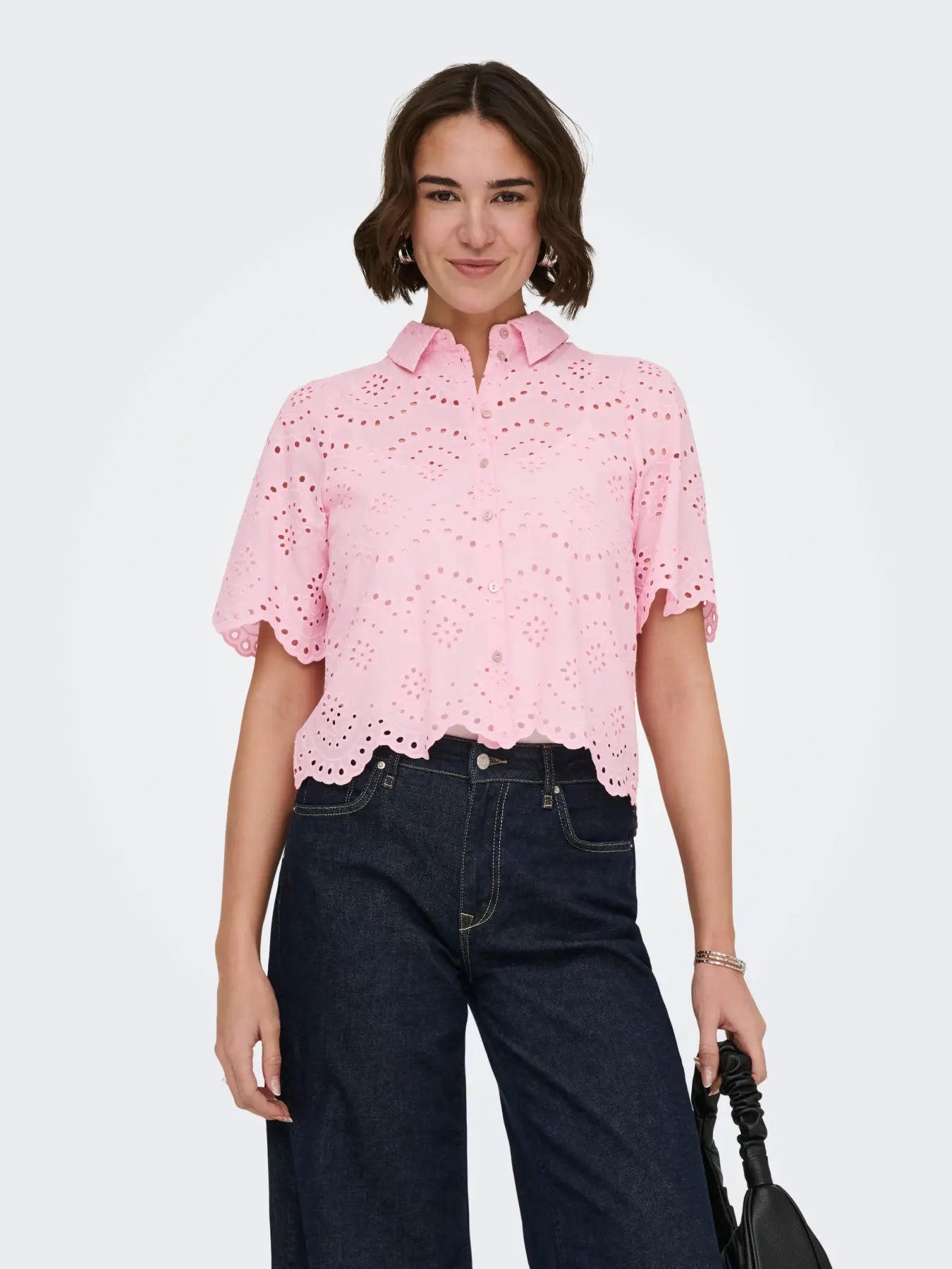 ONLVALAIS S/S SHIRT PINK
