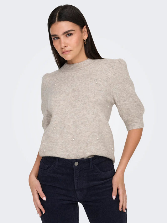 JDYRUE 2/4 PEARL PULLOVER