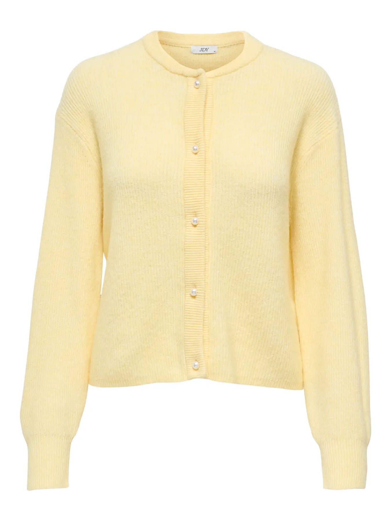 JDYLUMI L/S BUTTON CARDIGAN YELLOW