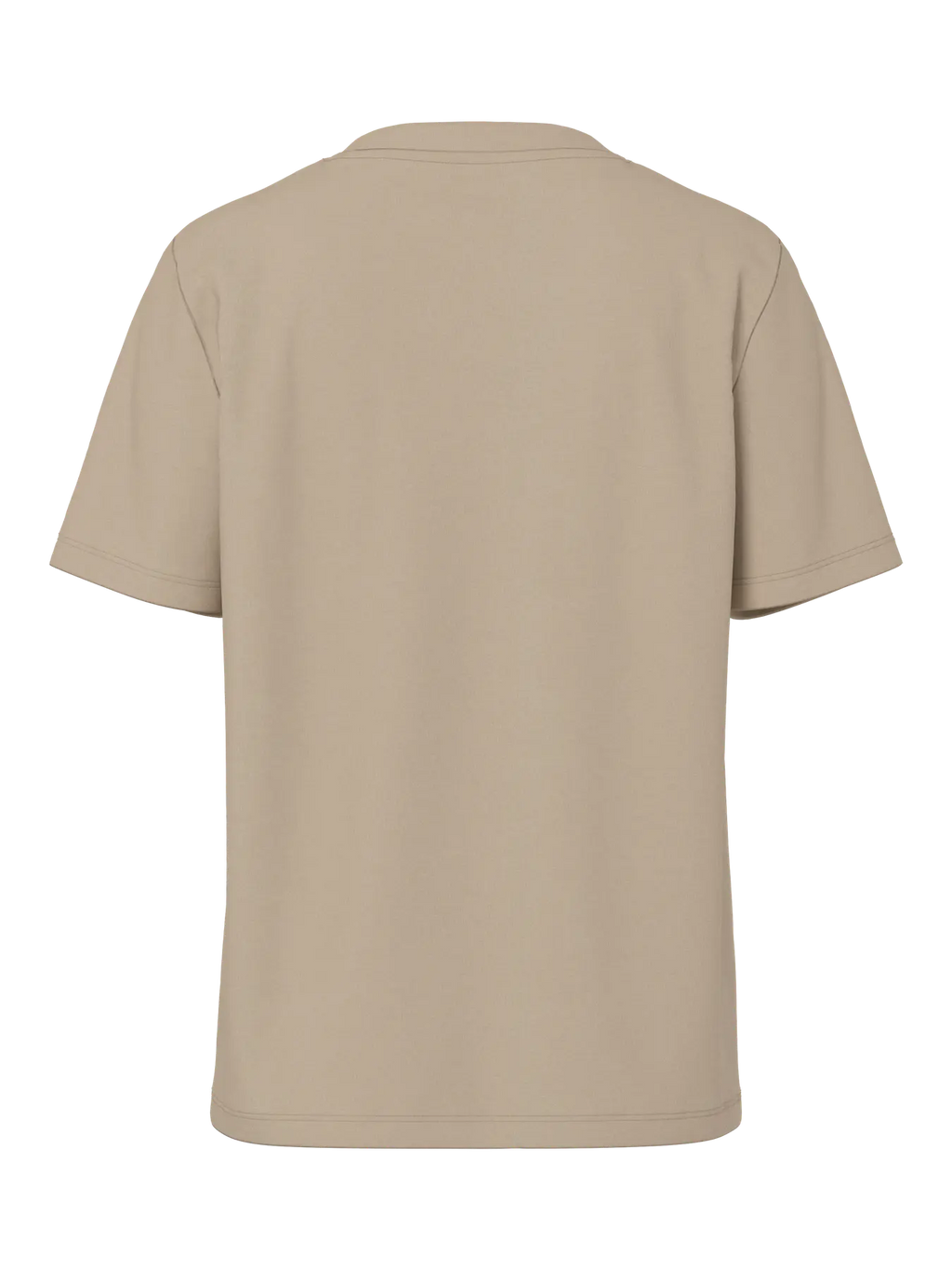 PCRIA SS SOLID TEE SILVER MINK