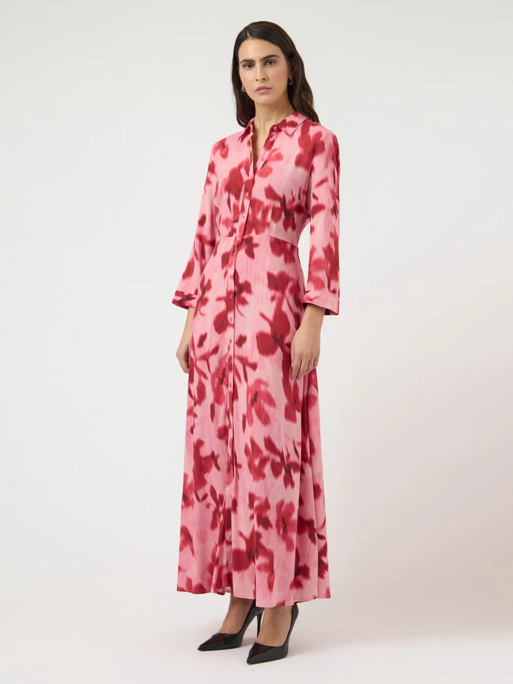 YASSAVANNA LONG SHIRT DRESS
