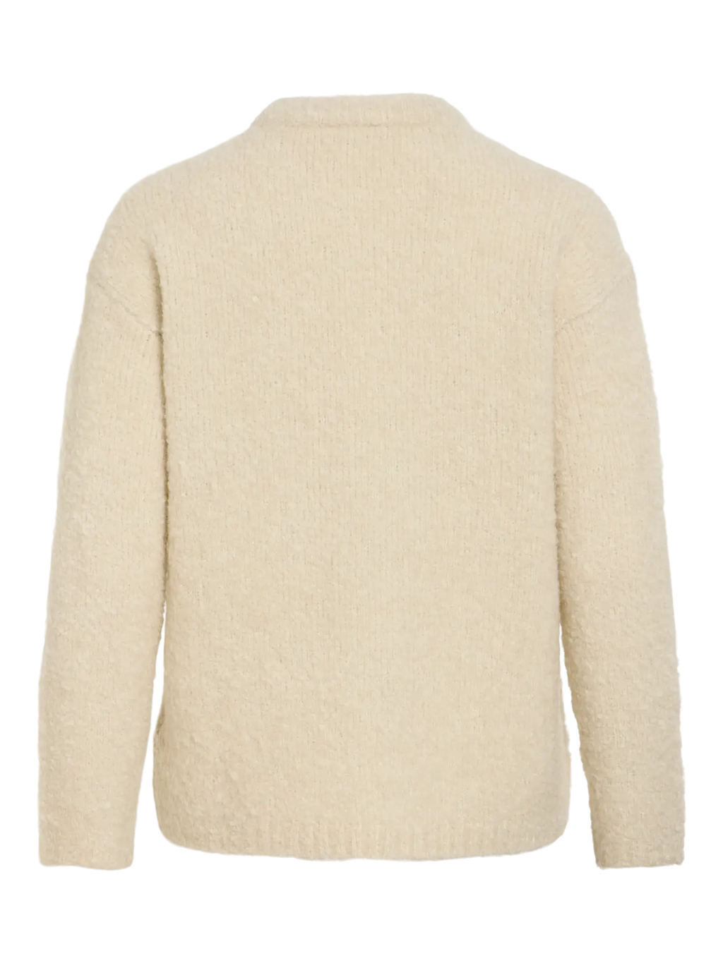 VIDAYA O-NECK L/S KNIT TOP BIRCH