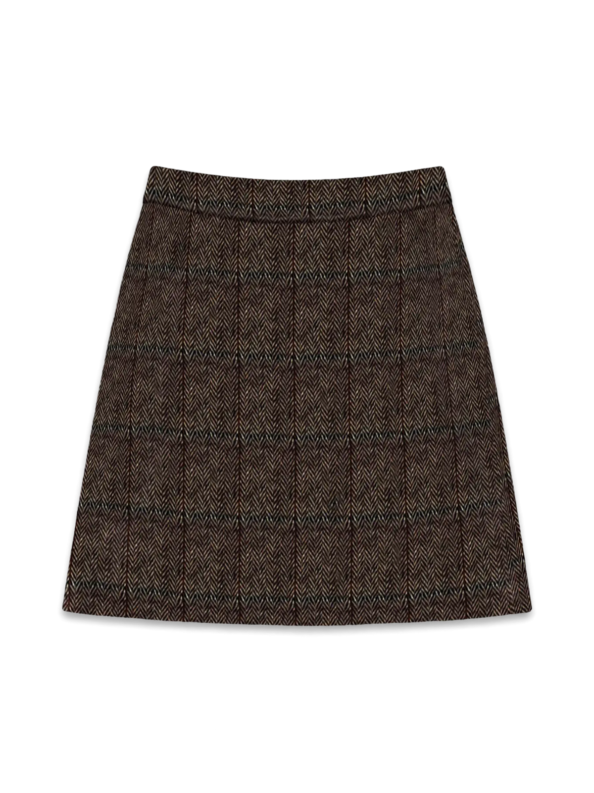 VMGEMMA HW ABOVE SKIRT BROWN