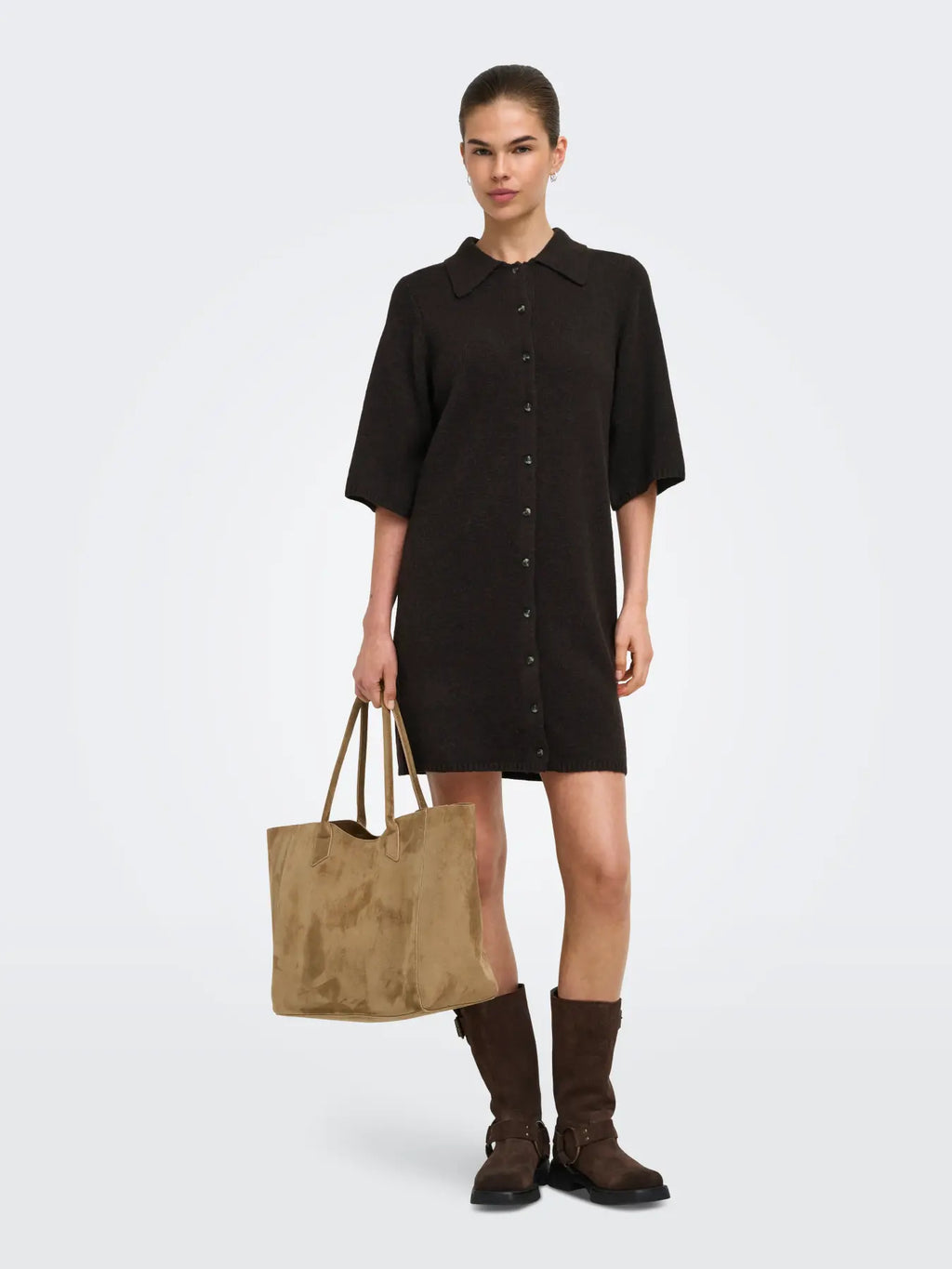 ONLALIVIA 2/4 COLLAR DRESS