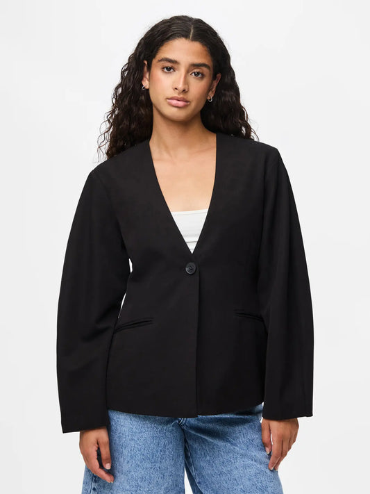 PCKAMIL LS FITTED BLAZER