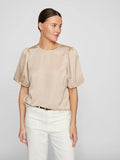VIELLETTE 2/4 SATIN PUFF TOP CEMENT