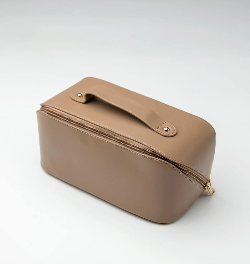 Beauty bag- Taupe