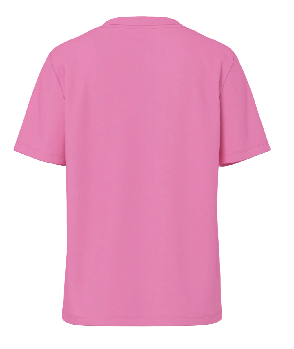 PCRIA SS SOLID TEE PINK